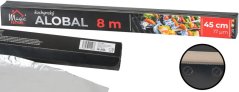 MagicHome folie de aluminiu 45 cm, L-8 m, 17 µm, aluminiu, grill, EXTRA STRONG