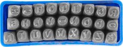 Stempel Alphabet HR59103 03 mm, Buchstabe, 27 Stk