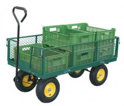 Vozík Handtruck 515, 1250x650x320 mm, zahradní, max. 1 300 kg