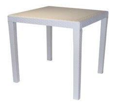 KING stol s efektom bijelog ratana