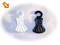 PIN ROMANTIK PVC bijeli (100)