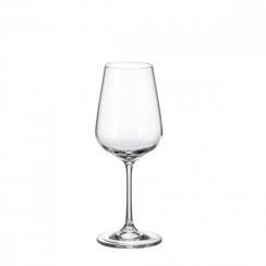 Sklenice na víno 360ml bílé 6ks sklo STRIX KLC