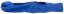 Scaun Strend Pro, pliabil, albastru, camping, 80x50x105 cm