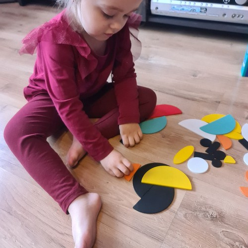 Lesena sestavljanka - Kruzzel 22426 puzzle