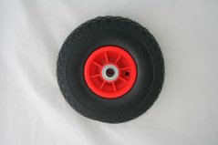 Kółko HT2500 PU 3.00-4, do wózka, pełne