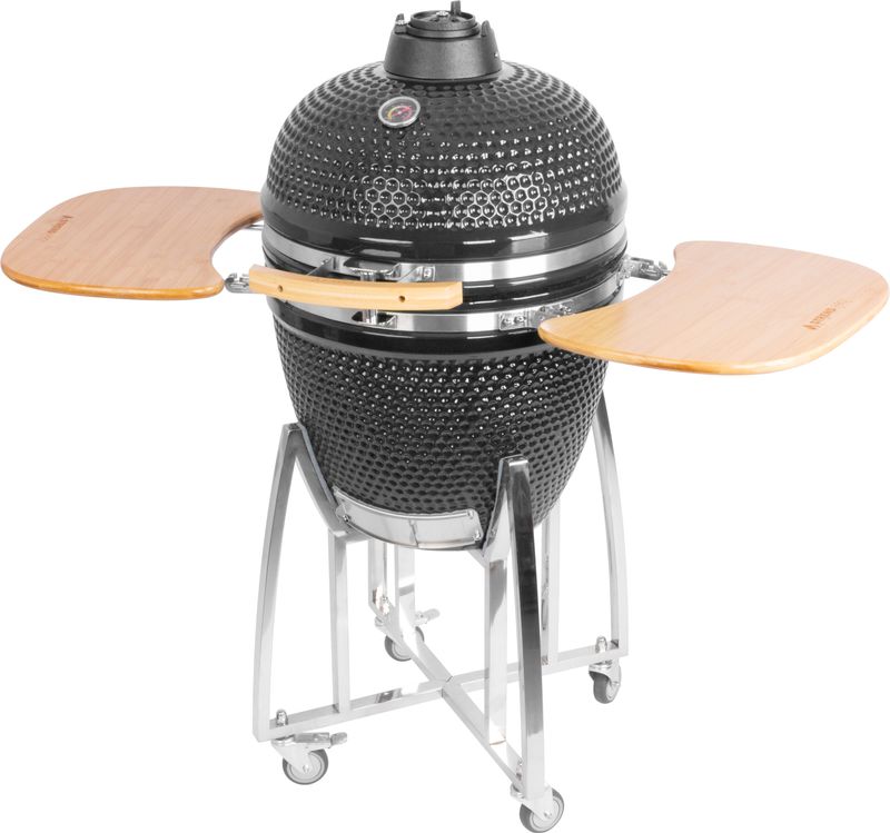 Grill Strend Pro Kamado Egg 21";, Durchmesser 46,7 cm, Grillhöhe 91 cm, schwarz, 130x73x122 cm