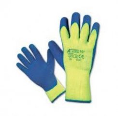 Polunatopljene zimske rukavice, latex BLUETAIL br.10