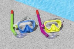 Set Bestway® 24036, Crusader Essential maska ​​za dihalko, mešane barve, set za dihalko, očala, za vodo