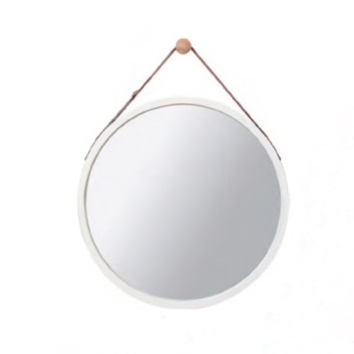 Zrcadlo, bambus bílá, LEMI 1