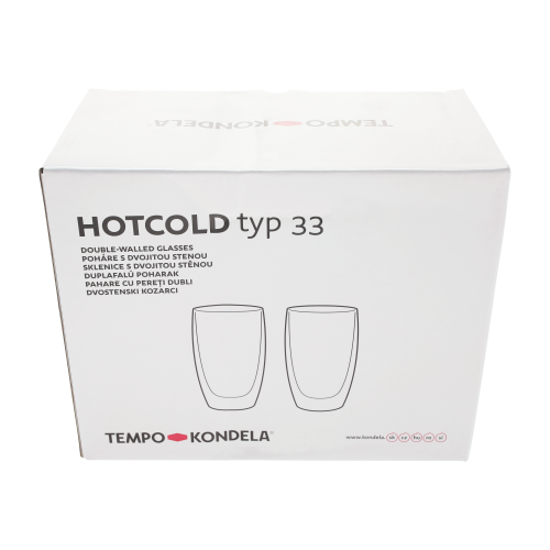 TEMPO-KONDELA HOTCOLD TIP 33, termo skodelice, set 2 kosmičev, 450 ml