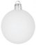 MagicHome božićne kuglice, 31 kom, bijelo - srebrne, mix, za božićno drvce, 6-3 cm