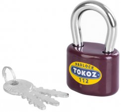Schloss Tokoz 112/50, hängend, 3 Schlüssel