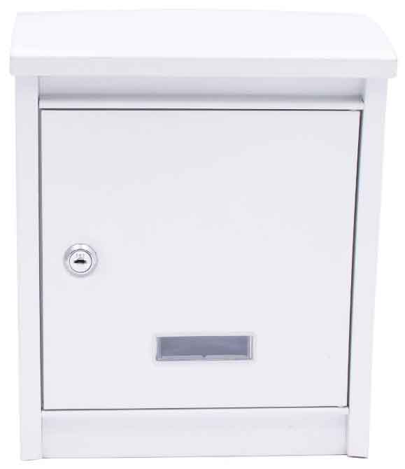 Briefkasten DALMATIA weiß 25x32x8-12cm, XL-TOOLS