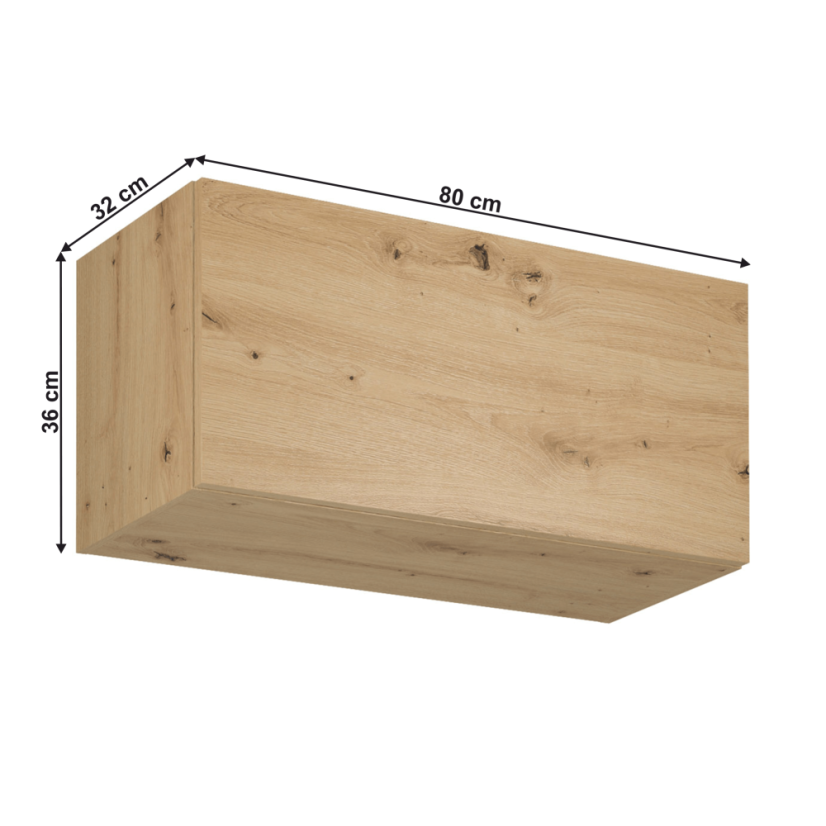 Oberschrank, Artisan-Eiche, LANGEN G80K