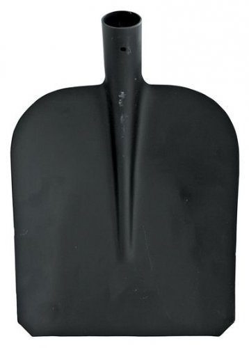 Lopata S504B, vzor 7130, černá, bez násady, 280x235 mm