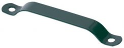 Gürtel Strend Pro METALTEC, 60 mm, grün, RAL6005, für Rundpfosten, VE. 5 Stk