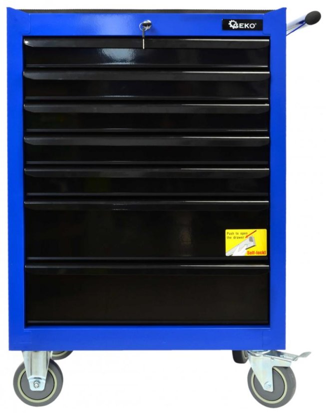 Werkzeugschrank mit 7 Schubladen, 680x460x995 mm, GEKO