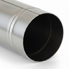 Țeava de evacuare a fumului negru 180 (akce)
