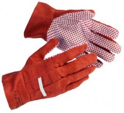 Handschuhe ST MORA rot 09/L, mit Blister