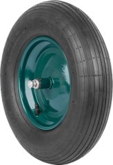 Roată pentru roabă Strend Pro Premium Fortis BLACK, gonflabilă, de schimb, cu ax