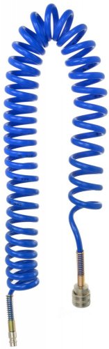 Wąż spiralny z szybkozłączami STOP PU 5/8 mm 15 m, GEKO