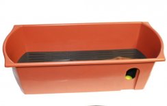 Kutija samonavodnjavajuća 50 cm terakota FLORA UH