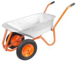 kolečko Strend Pro Premium Fortis D-22, Zn, kolo PN nafukovací, 85 lit., Max. 230 kg