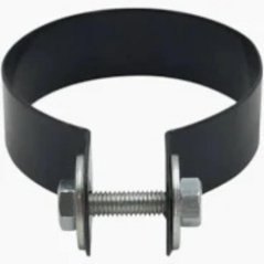 Objimka 48mm Zn+ PVC ANTRACIT na prich.napinaku