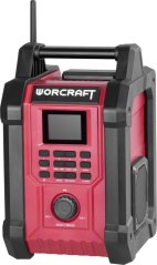 Radio Worcraft CBTS-S20LiH, DAB+FM, 20V, Bluetooth, AUX, 2x15W