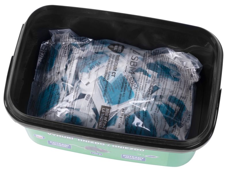 RODICUM extra, Köder für Mäuse und Ratten, 720 g, weich