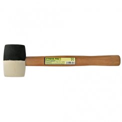 Hammer Strend Pro HM232 450 g, guma, BlackWhiteHead, drewniana rękojeść