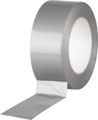 Strend Pro szalag, 48 mm, L-50 m, szürke, csőjavításhoz, PVC