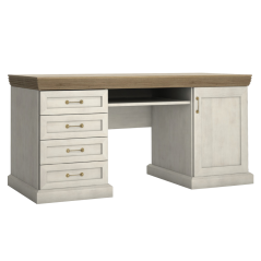 PC-Schreibtisch, Nordische Kiefer/Wildeiche, ROYAL B1