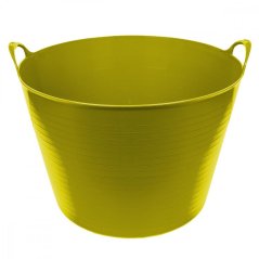 Košara/posuda plastična 55l žuta FLEXI