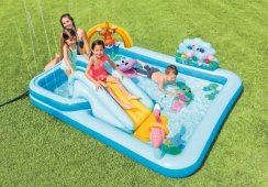 Pool Intex® 57161, Jungle kalandjáték központ, gyermek, felfújható, 2,44x1,98x0,71 m