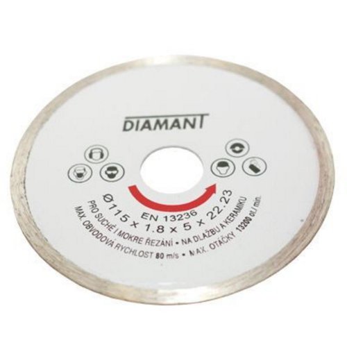 Disc de diamant complet 180 mm