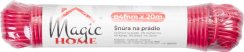 Vrvica za perilo Cloth-Line L-20 m/4 mm, PVC, rdeča