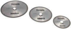 Piła z brzeszczotami SK 210 x 2,5 x 30 100 zębów, do cięcia aluminium, TORNADO