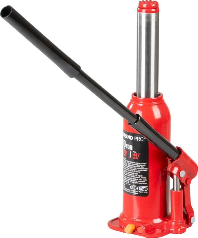 TH91004 Wagenheber, 10 Tonnen, hydraulisch, Kasten