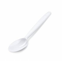 Löffel (PP) für den Mehrfachgebrauch weiß 18,5 cm, 50 Stück KLC