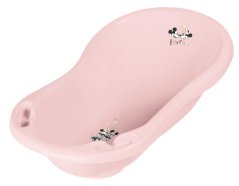 Baba fürdőkád UH 84 cm kifolyóval MINNIE MOUSE északi rózsaszínű