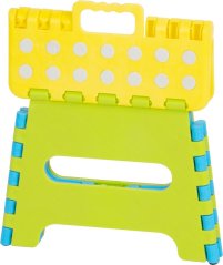 Stol Strend Pro, vrtni, zložljiv, plastika, 23x19x18 cm (akce)