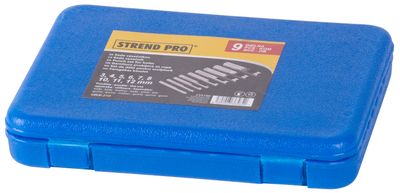 Lyukasztókészlet Strend Pro HP512, 09 darab, no.3,4,5,6,7,8,10,11,12 mm