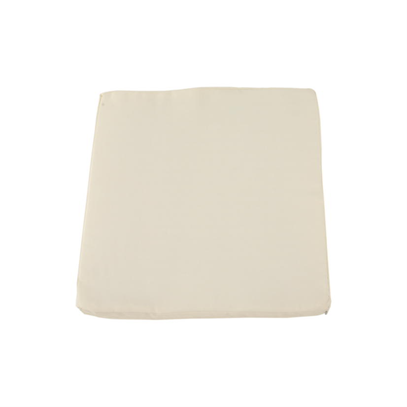 Gartenbank mit Tisch und Kissen, braun/creme, LALIT