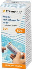 Tester vody Strend Pro, 3v1, ph, chlór, alkalita, pásiky