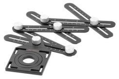 Meter Strend Pro, orodje za kopiranje ploščic, 12x17,5x1,6 cm, zložljivo