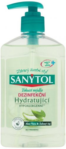 Mydło Sanytol, środek dezynfekujący, w płynie, nawilżający, 250 ml