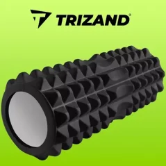 Yoga roller - masažni valjak (crni) 23570 (akce)