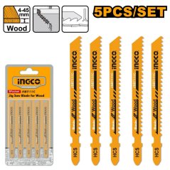Geradliniges Sägeblatt für Holz 74 mm INGCO, 5 Stück T