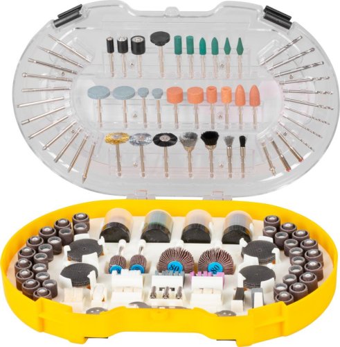 Set Strend Pro brusnih tijela, za mini brusilicu, nastavci, 276 kom